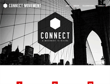 Tablet Screenshot of connectmovement.com